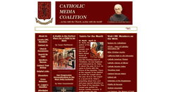 Desktop Screenshot of catholicmediacoalition.org